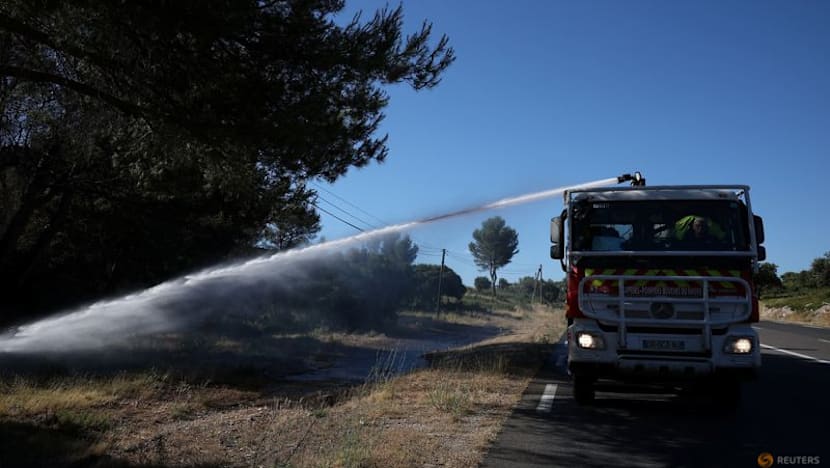 Firefighters battle blazes in southern France after European heatwave