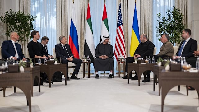 美俄乌三方将在阿布扎比展开和平谈判