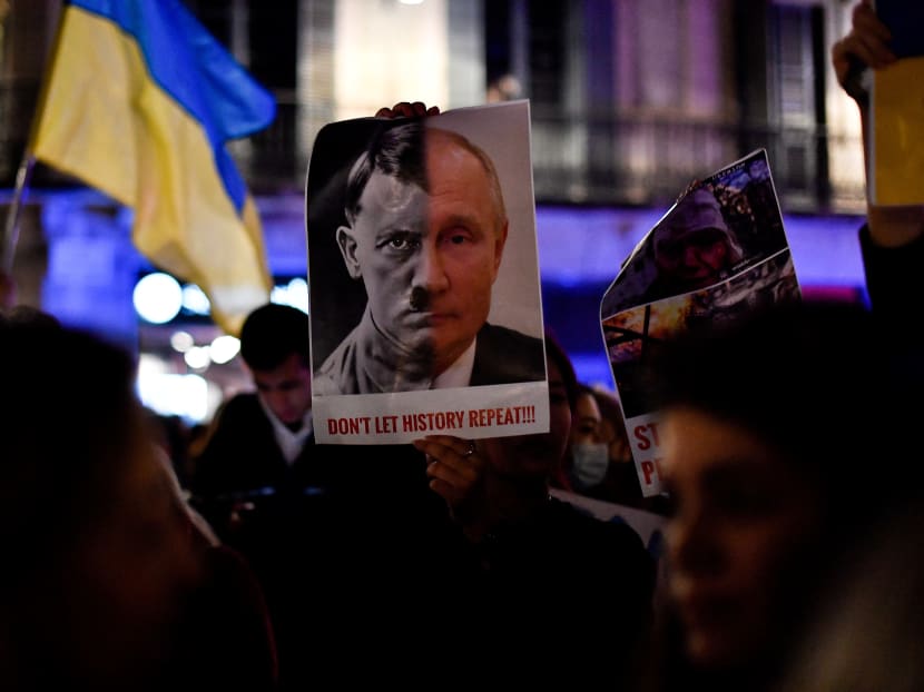 Putin revisits Hitler’s playbook to spark conflict in Ukraine Putin revisits Hitler’s playbook to spark conflict in Ukraine