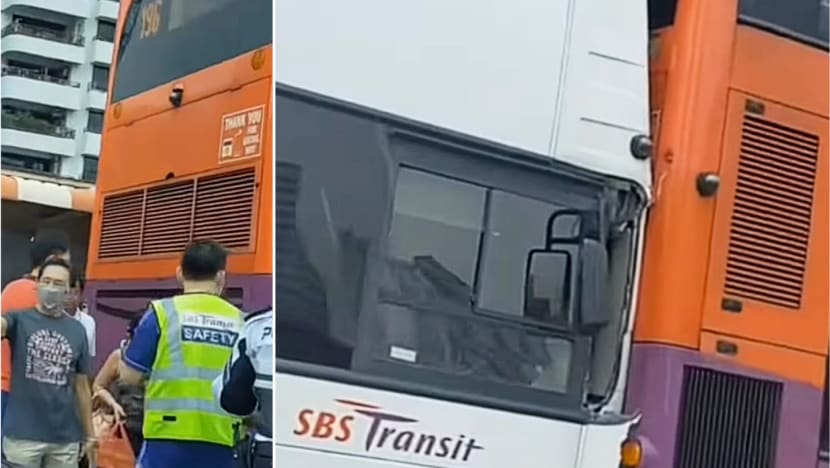 Child, 3, among 8 people injured in Marine Parade accident involving 2 SBS Transit buses, car and pedestrian