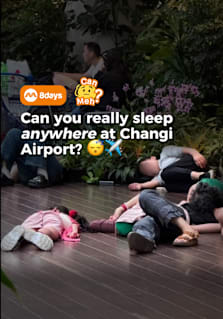 Can you really sleep anywhere at Changi Airport? A recent photo showing several people sleeping on the floor at Changi Airport sparked discussion online, with many wondering whether it’s actually allowed. So we asked Changi Airport directly. According to Changi Airport Group, passengers may rest or sleep at the airport, but they should do so in designated rest areas and seating zones, and in a way that does not obstruct walkways, public spaces, airport operations or the movement of other travellers. Airport staff may approach passengers and ask them to move if they’re creating an obstruction or safety concern. Changi Airport also offers designated Snooze Lounges in the transit area and transit hotels for passengers with long layovers looking for a more comfortable overnight stay. Here’s what you need to know before planning to catch some sleep at one of the world’s busiest airports ✈️ #8dayssg #8dayssgtrending #Singapore #ChangiAirport #Travel