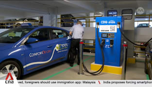 Use of EV chargers in HDB car parks nearly doubles to 18% in three months