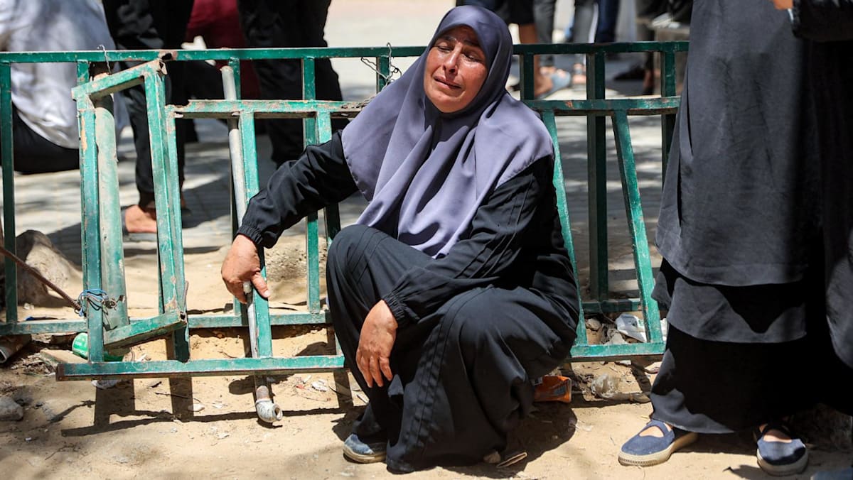 Gaza health officials say Israeli airstrike on police station kills 8