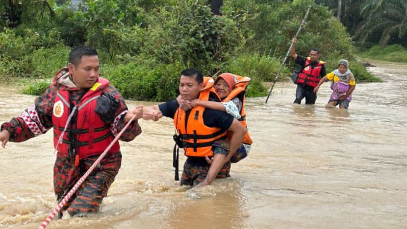 Over 3,000 people evacuated as flood hits Johor; Kota Tinggi worst affected Over 3,000 people evacuated as flood hits Johor; Kota Tinggi worst affected