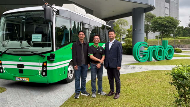 Grab为员工推出自动驾驶穿梭巴士服务