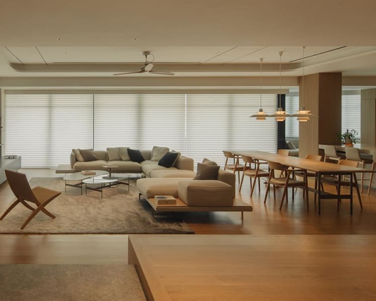 This River Valley apartment channels Japanese minimalism – and it’s built for real family life