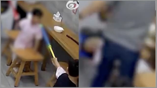 同学嬉戏误被以为孩子被欺负 中国父亲竟动手打男童