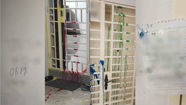 男子提油漆罐徘徊组屋外 居民制伏助警逮阿窿案嫌犯