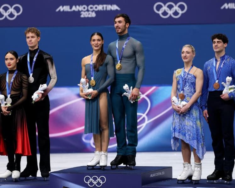 Figure skating-France duo Fournier Beaudry and Cizeron capture Olympic ice dance gold