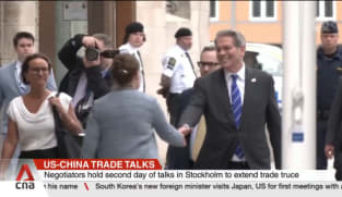 US-China trade talks: Negotiators hold second day of talks in Stockholm to extend trade truce 