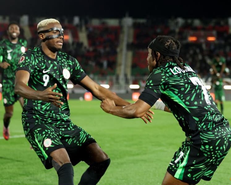 Lookman, Osimhen shine as Nigeria romp into Cup of Nations quarter-finals