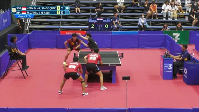 我国乒乓双打表现出色 已锁定三面东运会奖牌