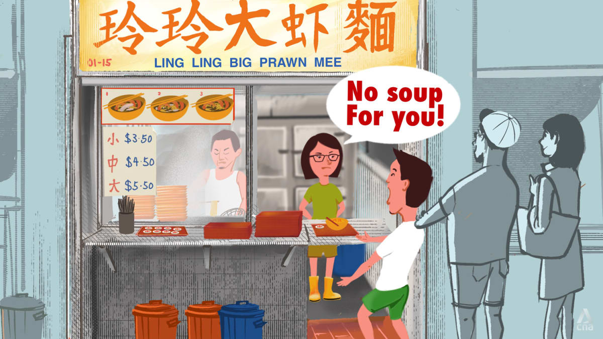 Grumpy hawkers: The ruder they are, the better the food? - CNA Lifestyle