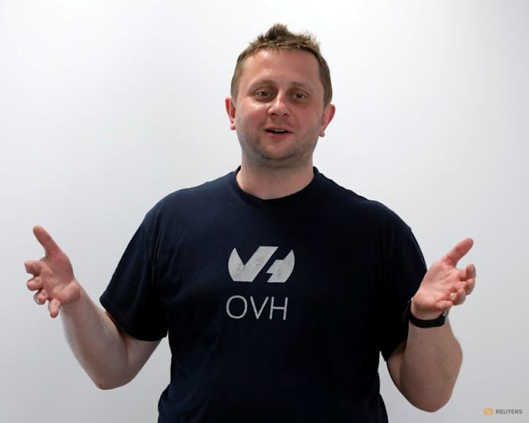 Half of OVHcloud capacity is available, AI model launching in early 2027, CEO says
