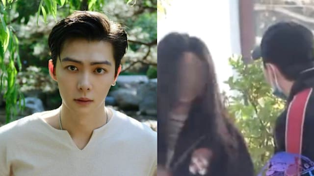 中国男星跟女友大吵，女方竟当场下跪失控狂殴！
