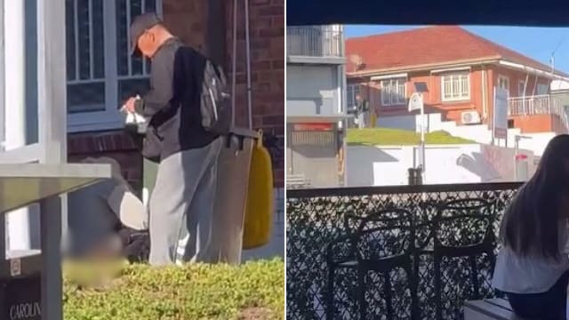 亚裔女子澳洲咖啡馆外当街如厕 视频疯传引批评