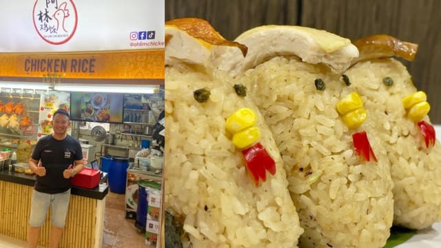 海南鸡饭变身日式饭团　前军人的创意哪里来？