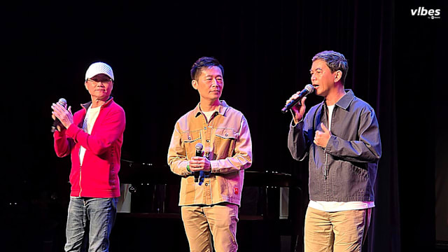 《星期二特写：星空下的邂逅》举行推介会，梁文福为老友现场演唱《细水长流》！