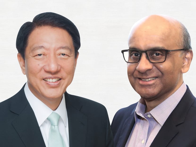 Both outgoing deputy prime ministers, Mr Teo Chee Hean (left) and Mr Tharman Shanmugaratnam (right), who are seen as core leaders of Singapore’s third-generation political leaders, hope to continue as Members of Parliament of their constituencies in the coming years. Both outgoing deputy prime ministers, Mr Teo Chee Hean (left) and Mr Tharman Shanmugaratnam (right), who are seen as core leaders of Singapore’s third-generation political leaders, hope to continue as Members of Parliament of their constituencies in the coming years.