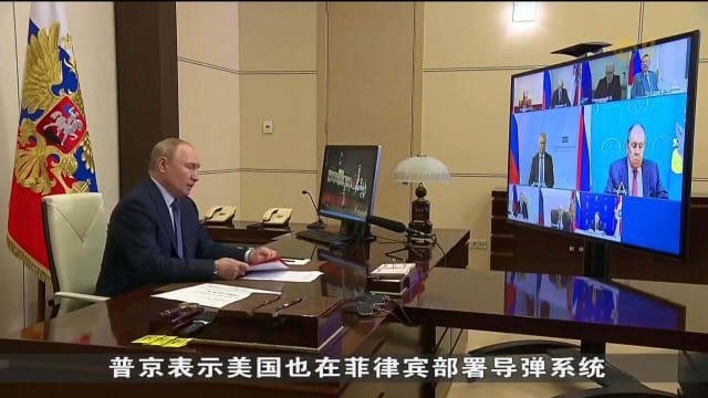 普京：俄国需恢复生产及部署导弹 以应对美国计划