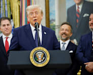 Trump calls Balogun red card U-turn a 'brilliant decision', UEFA says FIFA 'crossed a red line'