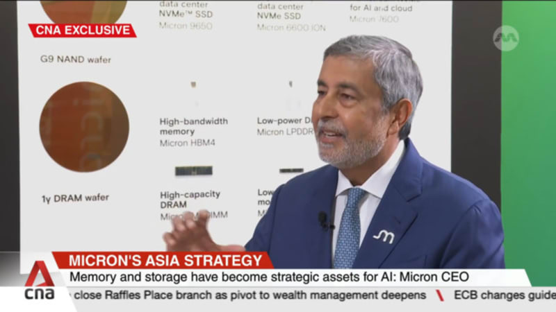 MICRON'S ASIA STRATEGY | CEO Sanjay Mehrotra speaks to CNA in an exclusive interview