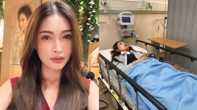 马国女星谢丽萍疑过劳晕倒，摔破下巴和7颗牙送医