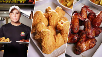 Addictive $1.50 Chicken Wings At New Stall By Hawker Behind Popular Tony Cafe
