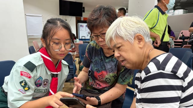 童军工作周拉开帷幕 着重让童军同年长人士分享数码技能