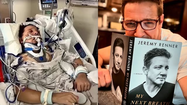被铲雪车碾过差点丧命，“鹰眼”Jeremy Renner出书回忆生死瞬间