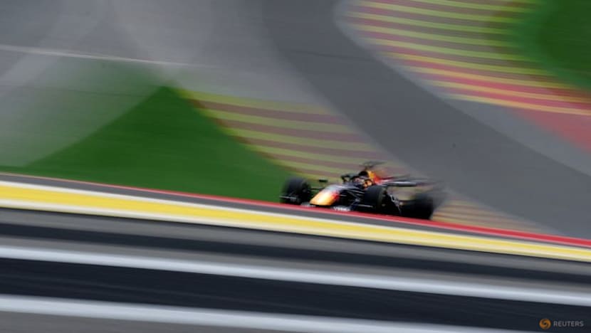 Verstappen fastest in Belgian GP first practice, Hamilton second