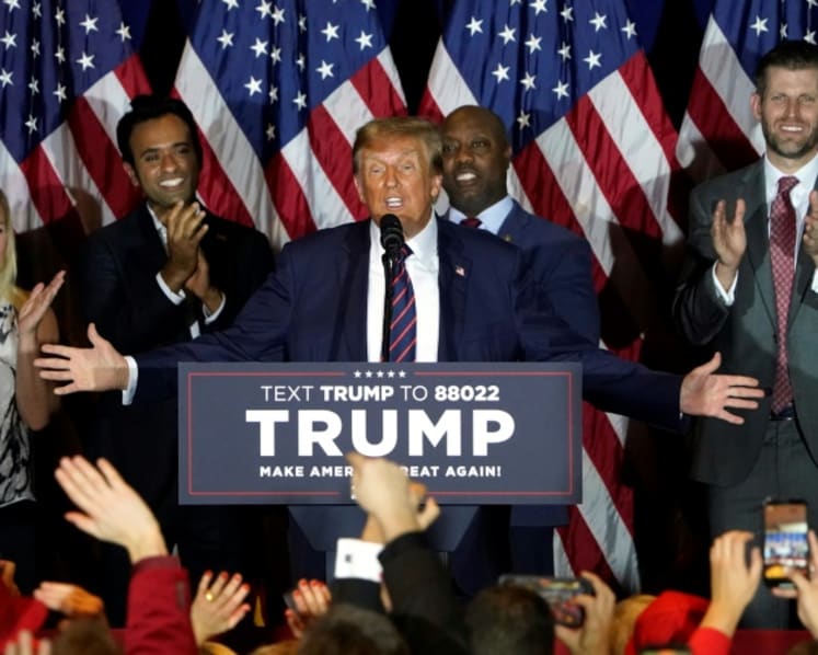 Trump on track to become Republican candidate, but can surging Haley still make a dent in US presidential race?