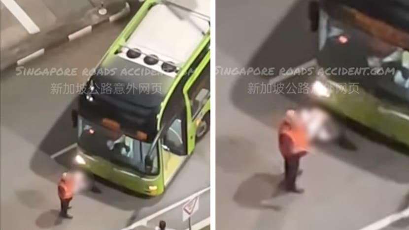 Bus hits 74-year-old pedestrian in Sengkang, driver arrested for careless driving