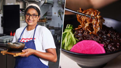 Sri Lankan Hawker Sells Authentic Korean Fare Like $7 Hot Stone Bibimbap In Bukit Batok