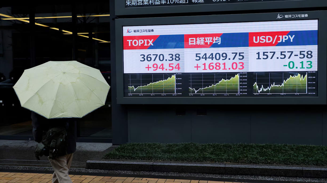 油价回跌带动区域股市全面回弹