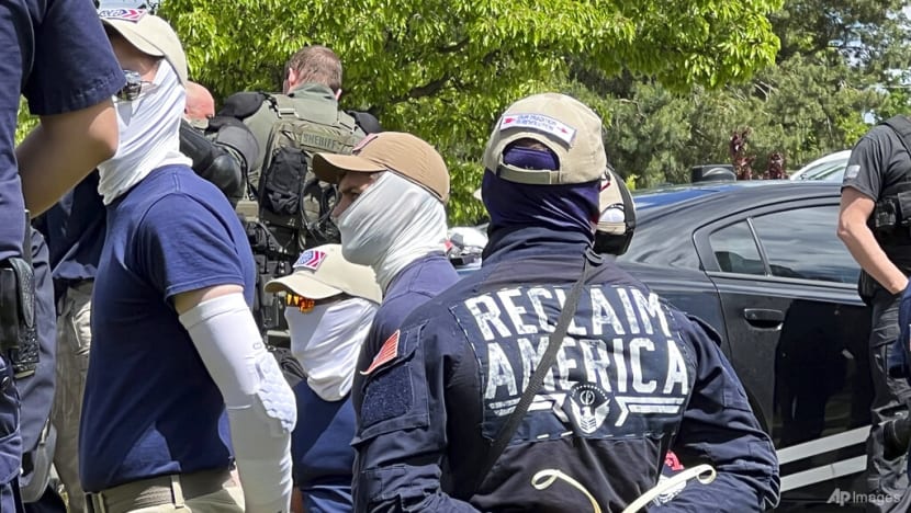 31 Patriot Front members arrested near Idaho pride event 31 Patriot Front members arrested near Idaho pride event