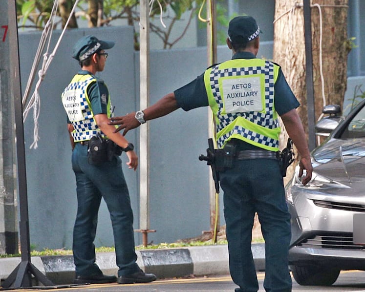 S'pore looking to hire auxiliary police from China, India, the Philippines, Myanmar as Taiwan recruits dwindle: Shanmugam