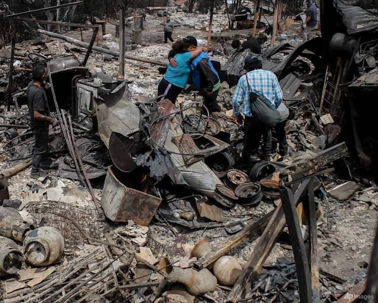 Hundreds of people missing as Chile's wildfires death toll reaches 123