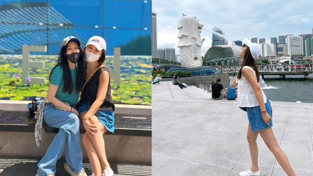 林心如访狮城！赞“导游小姐”徐若瑄很会安排行程