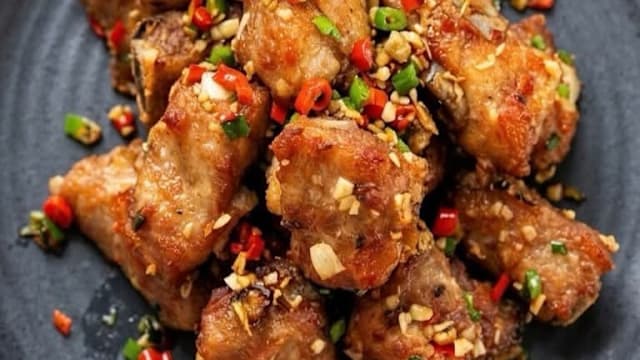 食谱：咸酥排骨