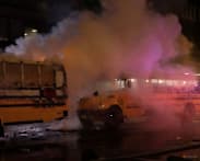 Dozens arrested in New York violence after Knicks win title