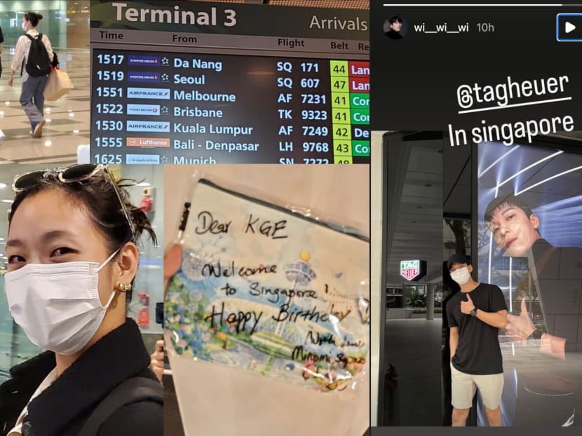 K-drama stars Kim Go-eun and Wi Ha-joon spotted in Singapore to film new series