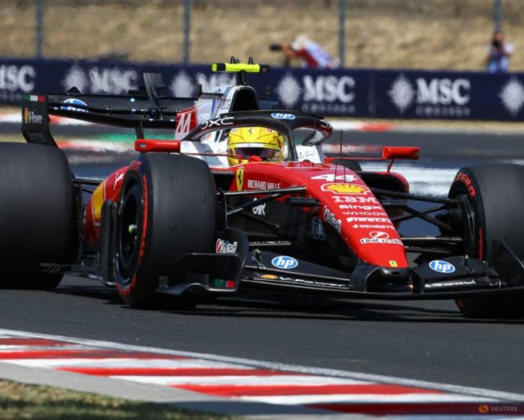 Norris fastest in final Hungarian GP practice, Hamilton second