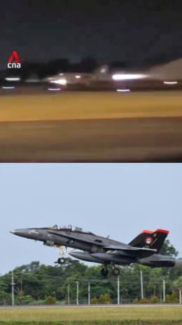 Royal Malaysian Air Force F/A-18 Hornet crashes on takeoff in Kuantan
