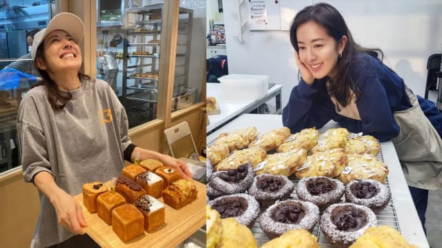 亲赴日本拜师学艺　唐诗咏开面包店当老板娘