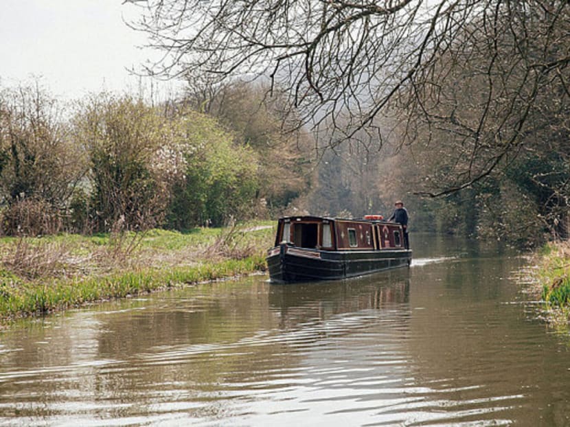 The BBC’s ‘Slow TV’ canal trip was filmed in real time and contained no commentary, music or presenter. Photo: BBC/PA