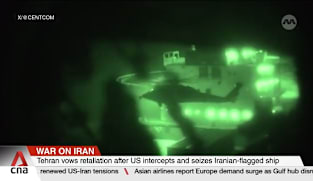 US attacks and seizes Iranian cargo ship trying to pass Hormuz blockade