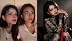 Turns out, actress Hong Ling’s sister is a prominent tattoo artist with over a million followers