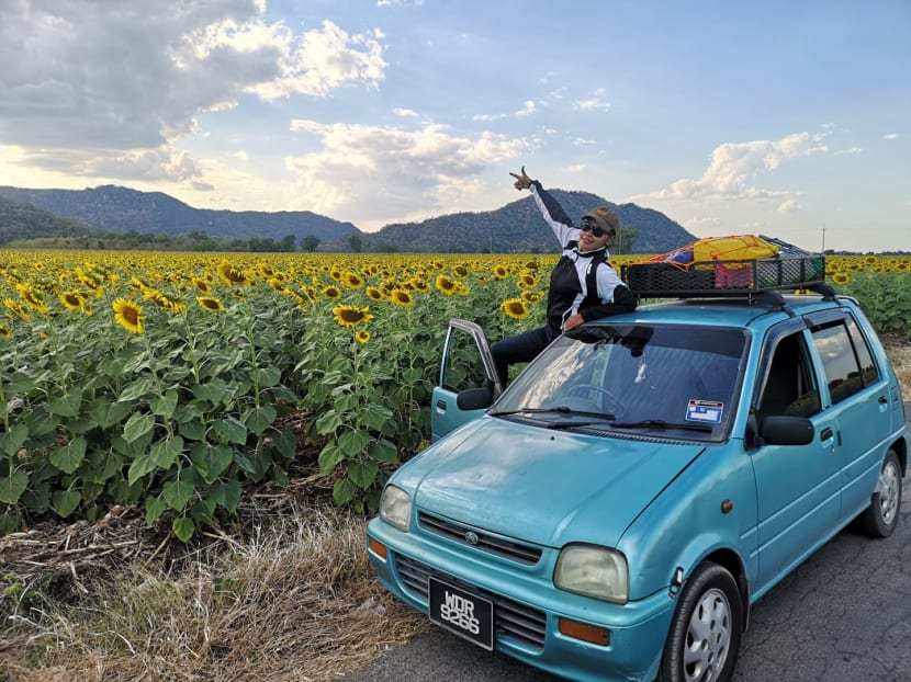 Mr Azman Ali shared photos and videos of the small villages, beautiful landscapes and gastronomic delicacies he encountered while driving through Thailand in his Perodua Kancil to get to Laos. Mr Azman Ali shared photos and videos of the small villages, beautiful landscapes and gastronomic delicacies he encountered while driving through Thailand in his Perodua Kancil to get to Laos.