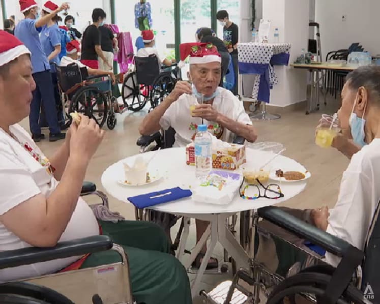 Charities spread Christmas cheer at Singapore's nursing and children's homes